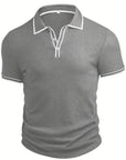 Helvano | Herren T-Shirt mit Struktur