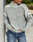 Helvano | Gemusterter Strickpullover für Damen