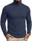 Helvano | Strukturierter Rollkragenpullover für Herren