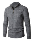 Helvano | Gerippter Troyer-Pullover für Herren