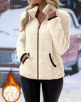 Helvano | Kuschelige Damen-Jacke mit Reissverschluss