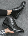 Helvano | Herren-Stiefel mit Doppelschnalle