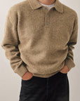 Helvano | Strickpullover mit Polokragen für Herren