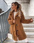 Helvano | Weicher Teddymantel für Damen