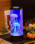 Helvano | LED-Quallen-Lavalampe mit Farbwechsel