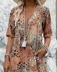 Helvano | Midikleid mit Print für Damen
