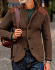 Helvano | Strukturierte Strickjacke für Herren