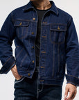 Helvano | Denim-Arbeitsjacke für Herren