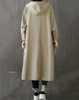 Helvano | Langer Trenchcoat für Damen