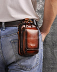 Helvano | Herren-Gürteltasche aus Echtleder