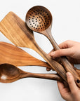 Helvano | 11-teiliges Küchenhelfer-Set aus Holz