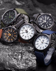 Helvano | Taktische Herrenuhr mit Edelstahlgehäuse