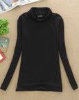 Helvano | Damen Rollkragenshirt mit Fleecefutter