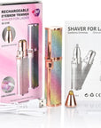 Helvano | 2-in-1 Gesichts- & Augenbrauen-Epilierer für Damen