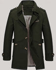 Helvano | Einreihiger Trenchcoat für Herren
