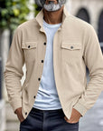 Helvano | Gerippte Utility-Jacke für Herren