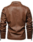 Helvano | Lederjacke für Herren in Braun
