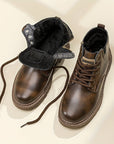 Helvano | Gefütterte High-Top-Schnürstiefel für Herren