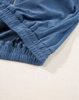 Helvano | Cordjacke mit Kapuze und Kordelzug für Damen