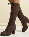 Helvano | Kniehohe Winterstiefel für Damen