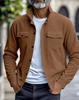 Helvano | Gerippte Utility-Jacke für Herren