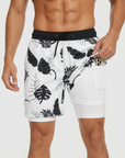 Helvano | Schnelltrocknende Badeshorts mit Kompression für Herren