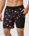 Helvano | Schnelltrocknende Badeshorts mit Kompression für Herren