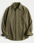 Helvano | Cord-Overshirt für Herren