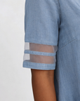 Helvano | Klassisches Jeanskleid für Damen