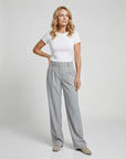 Helvano | Weite Anzughose mit hoher Taille für Damen