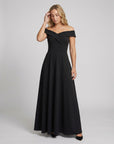 Helvano | Off-Shoulder Abendkleid für Damen