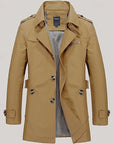 Helvano | Einreihiger Trenchcoat für Herren