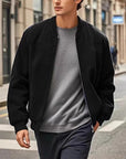 Helvano | Herren-Stehkragenjacke mit Reissverschluss