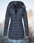 Helvano | Steppjacke mit Kapuze für Damen