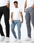 Helvano | Cargo-Jeans aus Denim für Herren
