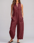 Helvano | Ärmelloser Damen-Jumpsuit