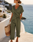 Helvano | Zweiteiler mit Wickelhose für Damen