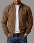 Helvano | Herren Bomberjacke aus Wildleder