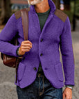 Helvano | Strukturierte Strickjacke für Herren