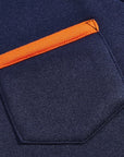 Helvano | Strick-Troyer mit Colour-Block für Herren
