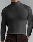 Helvano | Herren Strickpullover mit Stehkragen