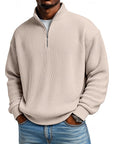Helvano | Gerippter Troyer-Pullover für Herren