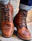 Helvano | Retro Schnürstiefel für Herren
