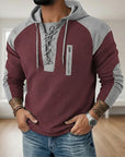 Helvano | Hoodie mit Schnürung für Herren