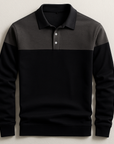 Helvano | Langarm-Poloshirt für Herren