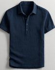 Helvano | Leinen-Poloshirt für Herren