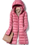 Helvano | Lange Daunenjacke für Damen