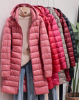 Helvano | Lange Daunenjacke für Damen