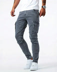 Helvano | Cargo-Jeans aus Denim für Herren