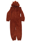 Helvano | Teddy-Fleece Overall mit Kapuze für Damen